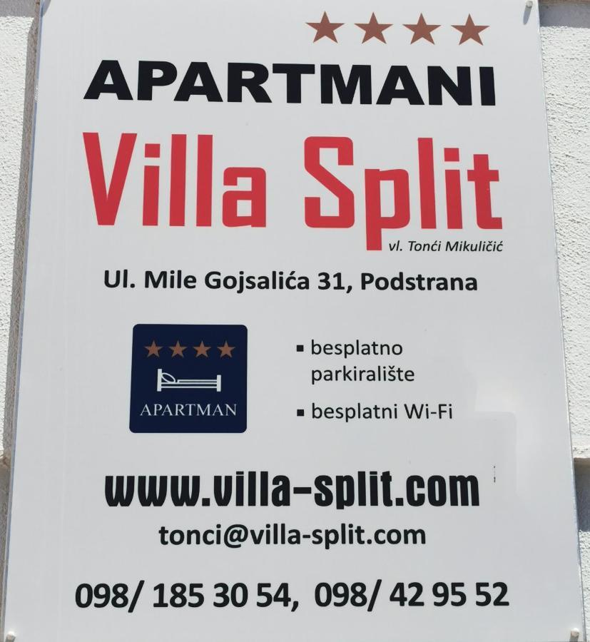 Apartments Villa Split 포드스트라나 외부 사진